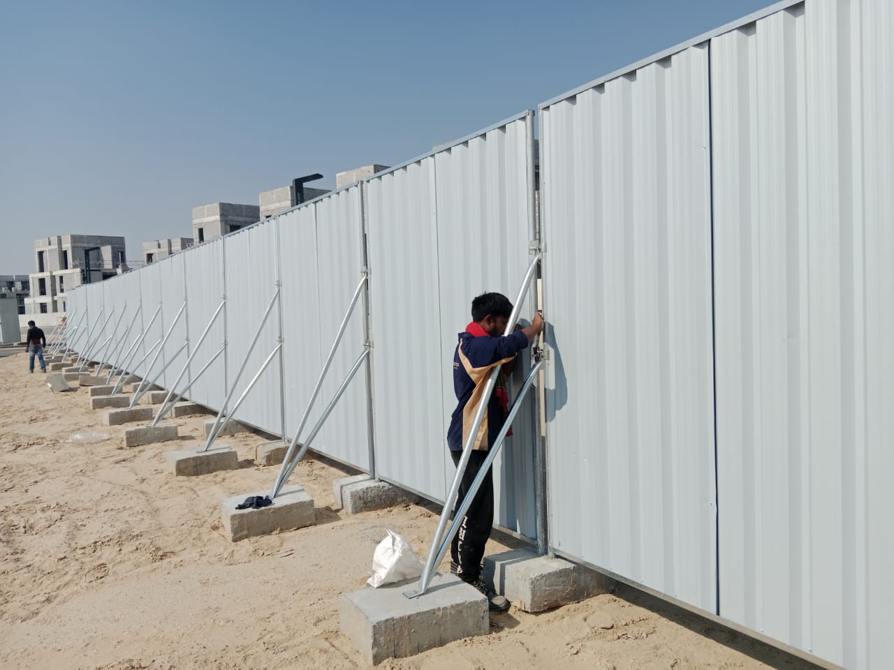 GI Temporary Fence